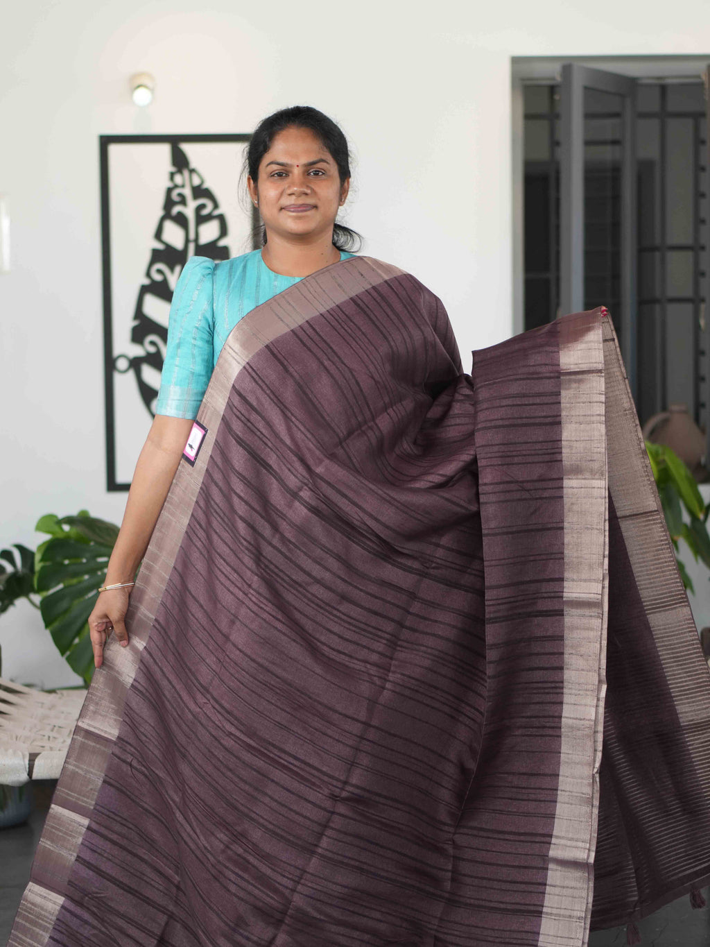 Semi Tussar Sarees Refined Grace / SKU291 – 5