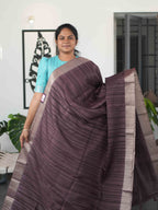 Semi Tussar Sarees Refined Grace / SKU291 – 5