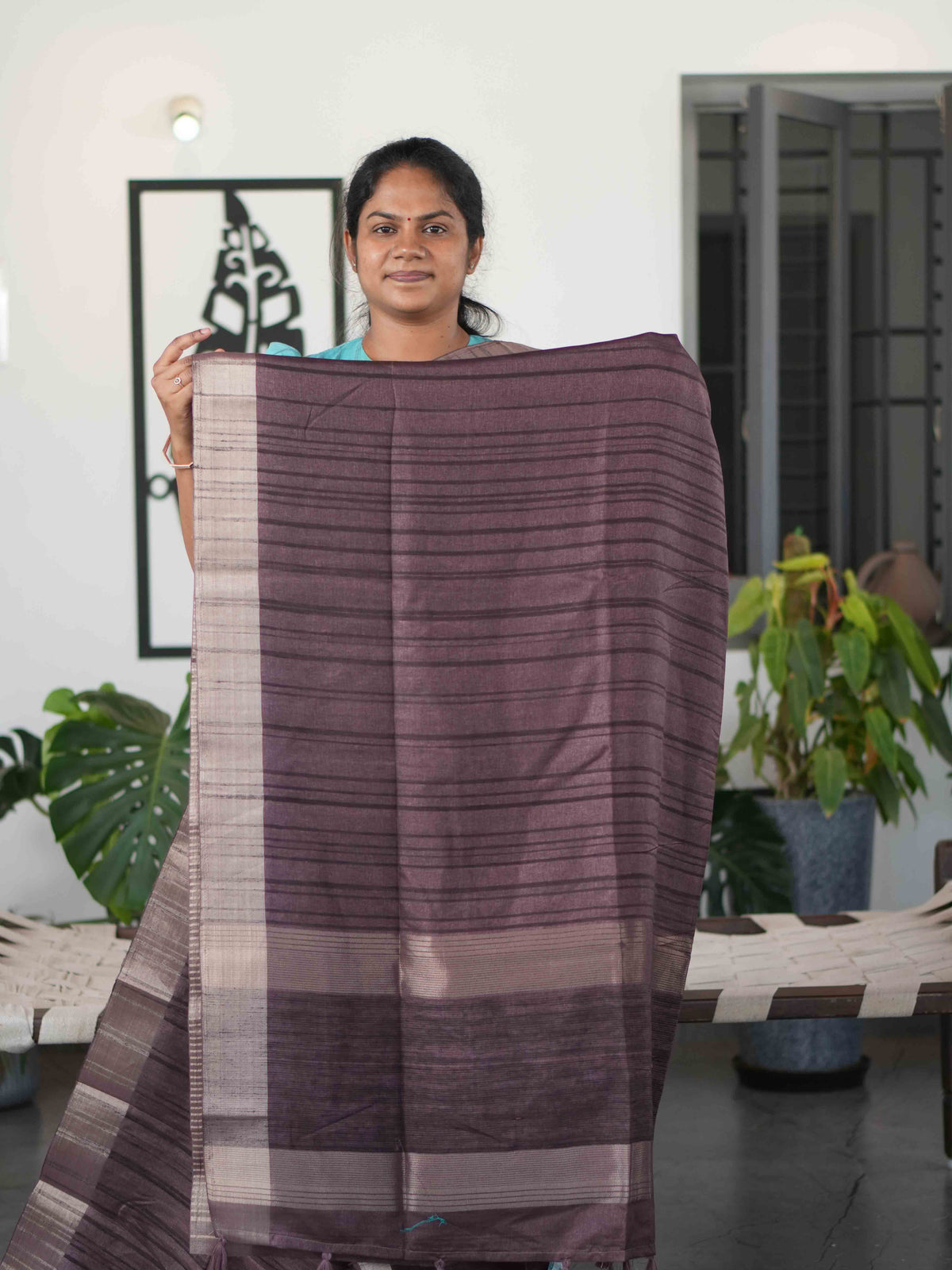 Semi Tussar Sarees Refined Grace / SKU291 – 5