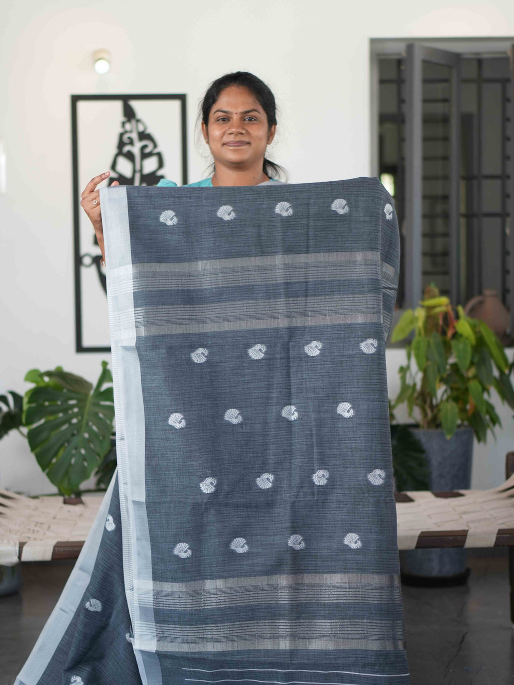 Linen Sarees Classic Weave / SKU304 – 2
