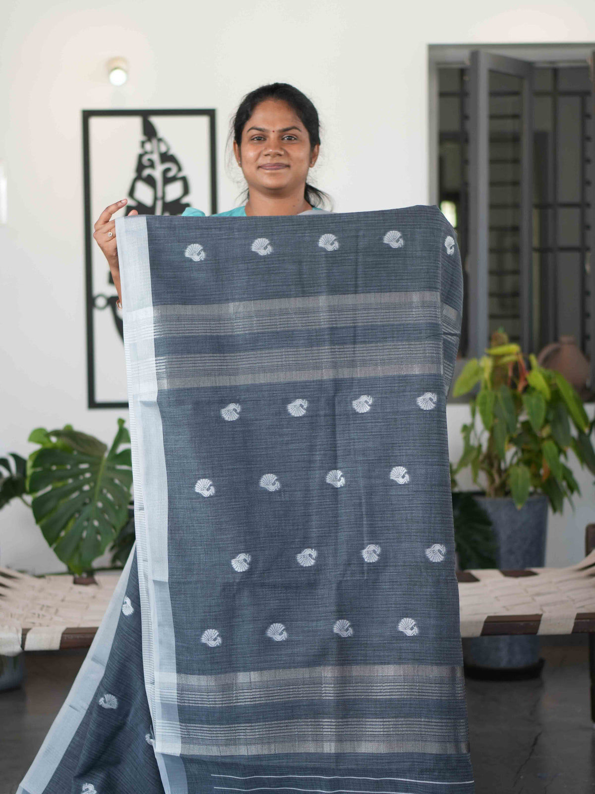 Linen Sarees Classic Weave / SKU304 – 2