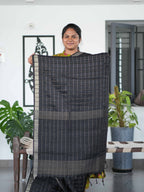 Tussar Chex Sarees Artisan Squares / SKU195 – 5
