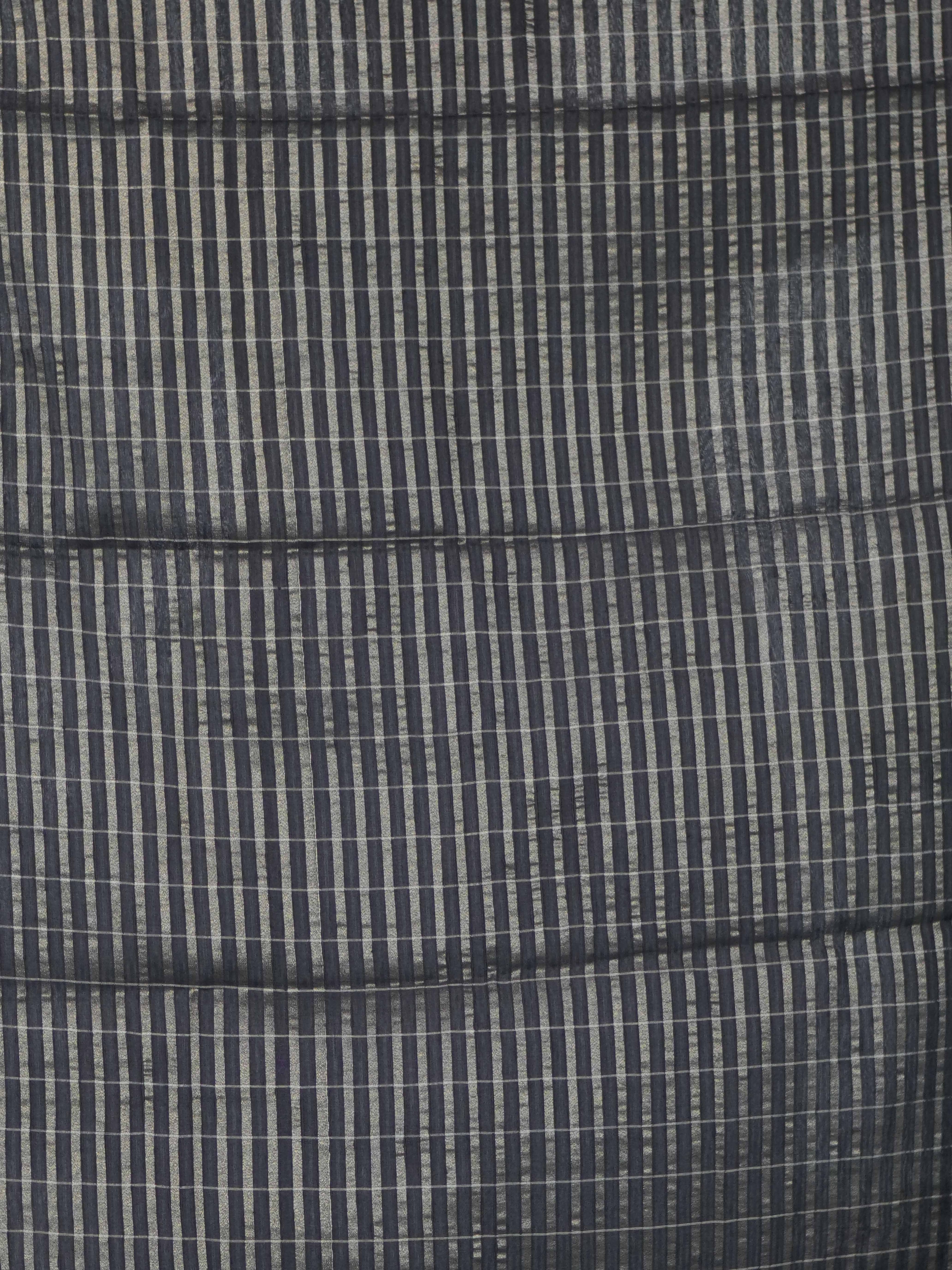 Tussar Chex Sarees Artisan Squares / SKU195 – 5