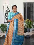 Zari Linen Sarees Refined Elegance / SKU284 – 5