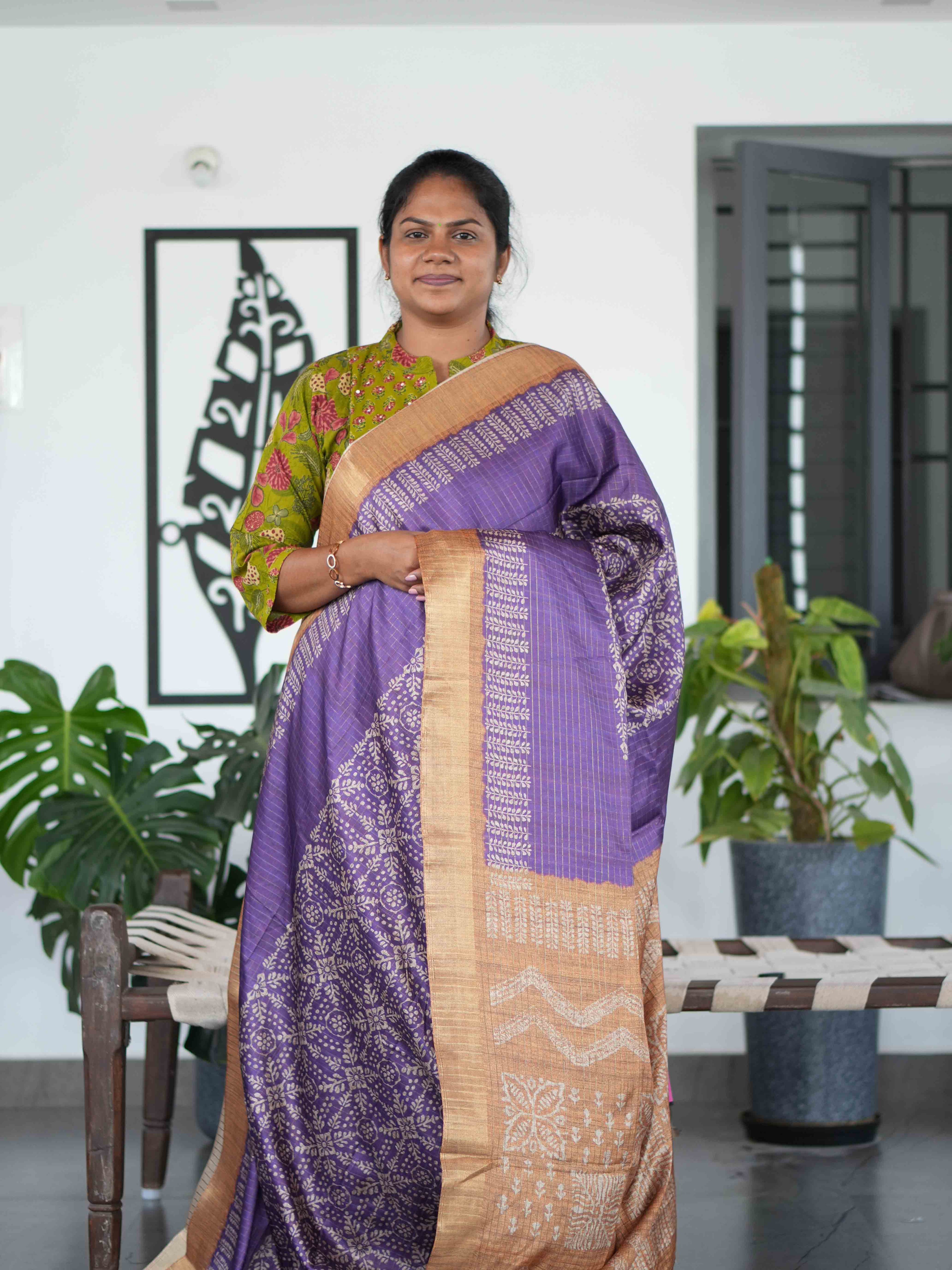 Semi Kota Sarees Graceful Weave / SKU218 – 1