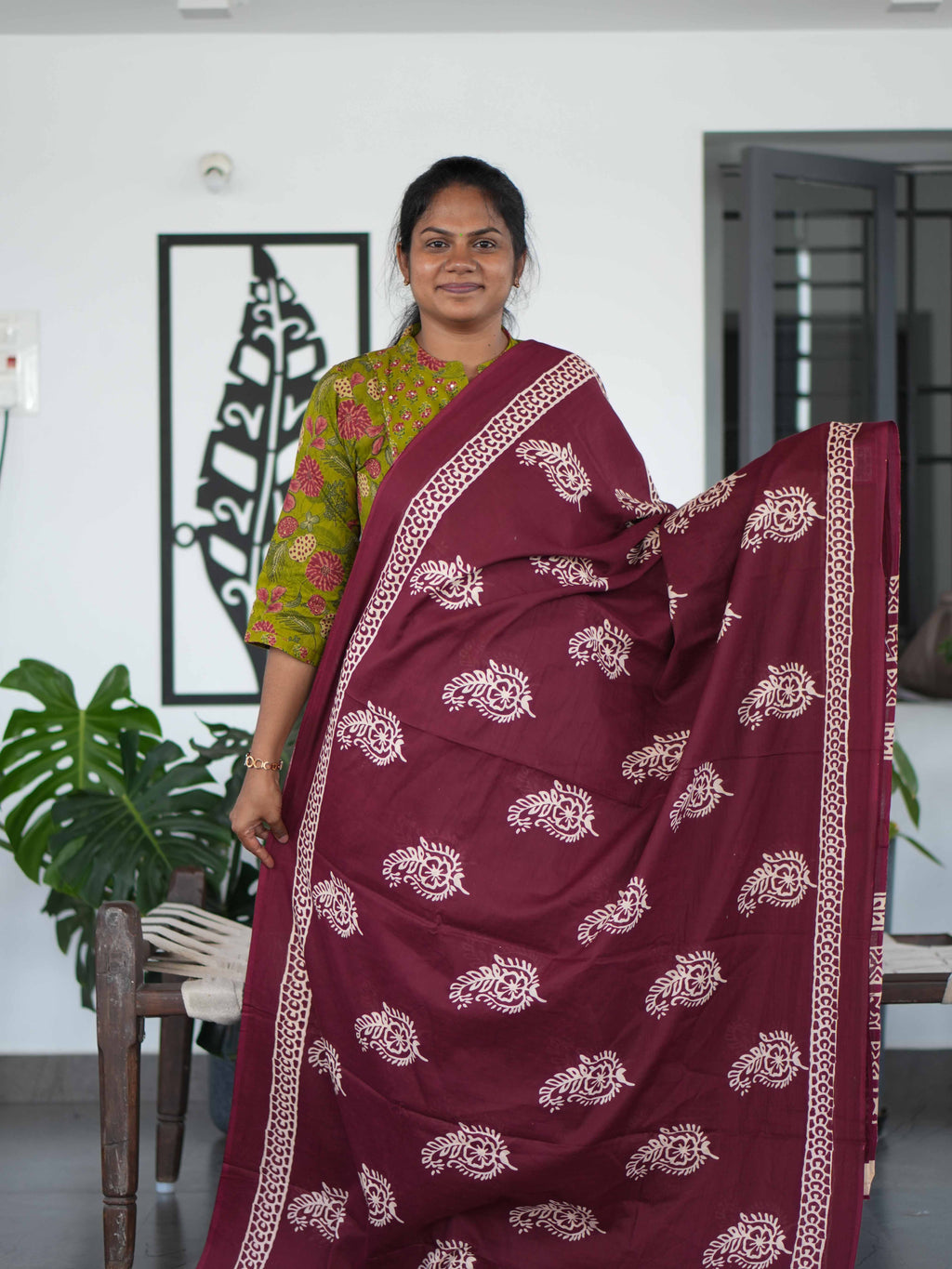 Mul Mul Cotton Sarees Airy Touch / SKU194 – 2
