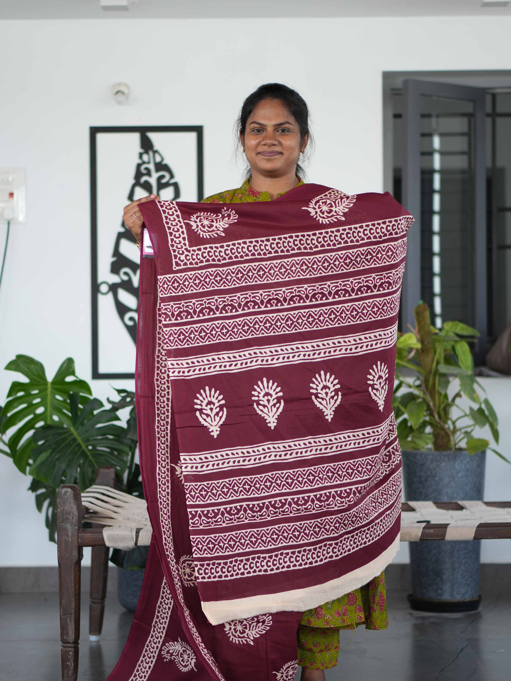 Mul Mul Cotton Sarees Airy Touch / SKU194 – 2