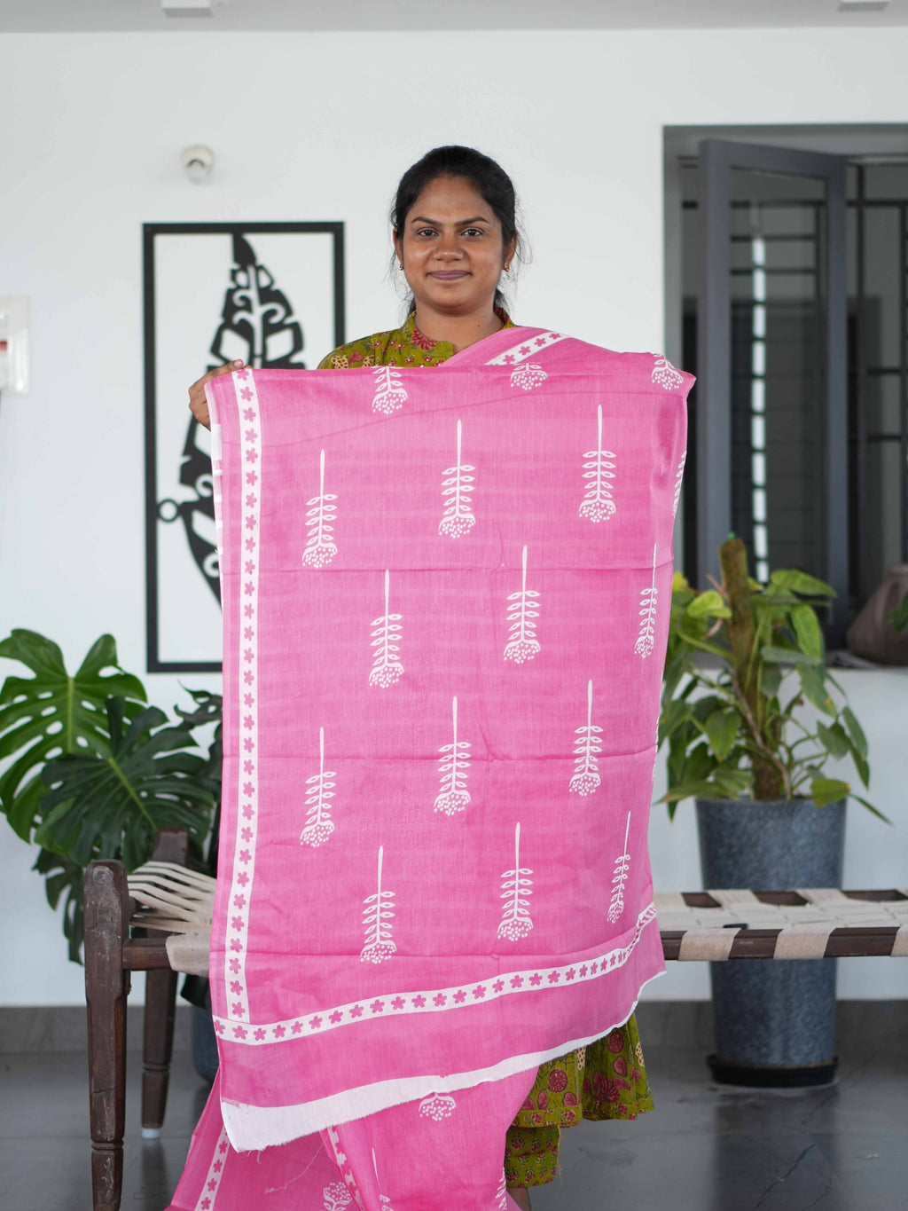 Mul Mul Cotton Sarees Feather Light / SKU194 – 4