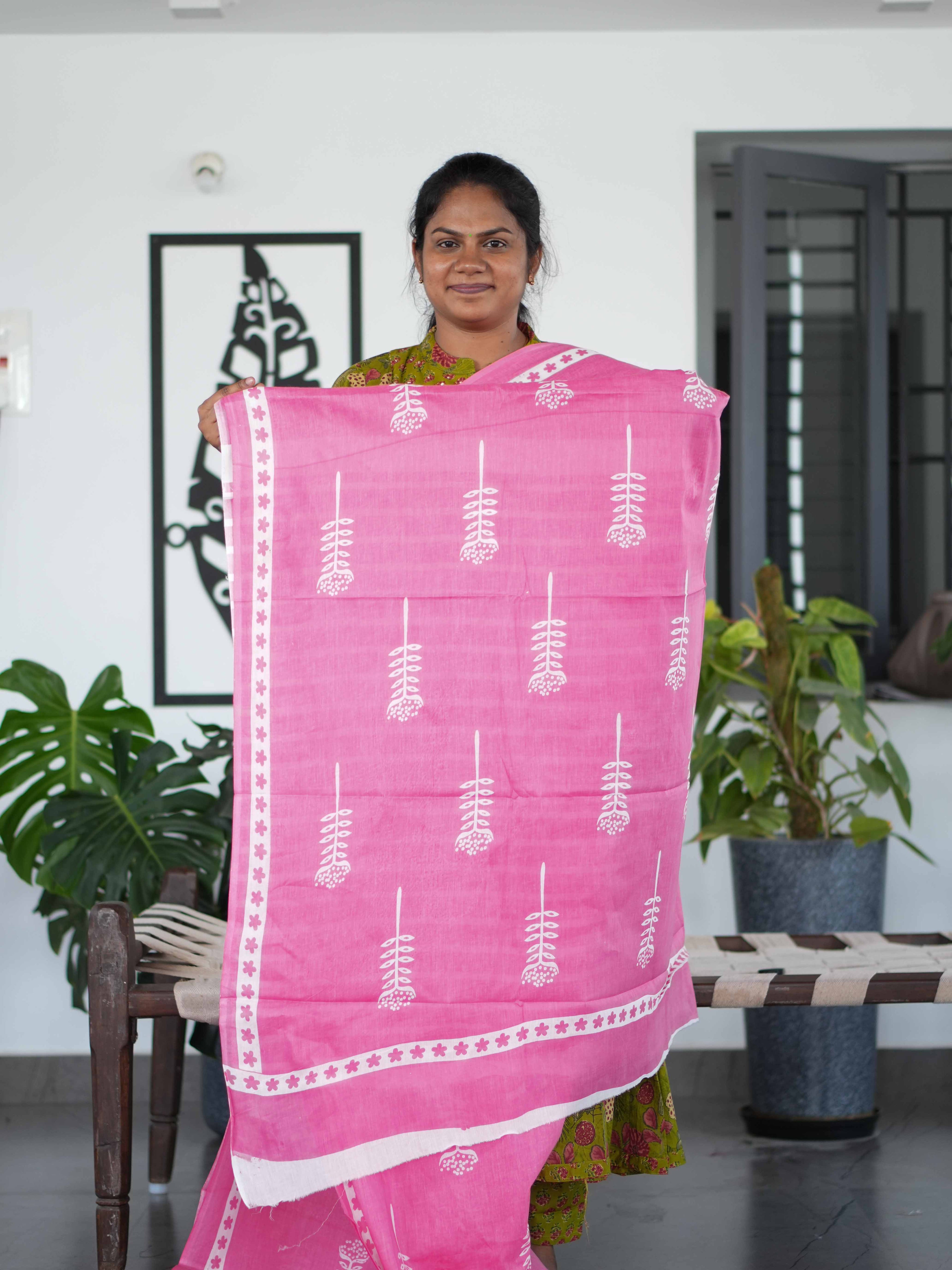 Mul Mul Cotton Sarees Feather Light / SKU194 – 4
