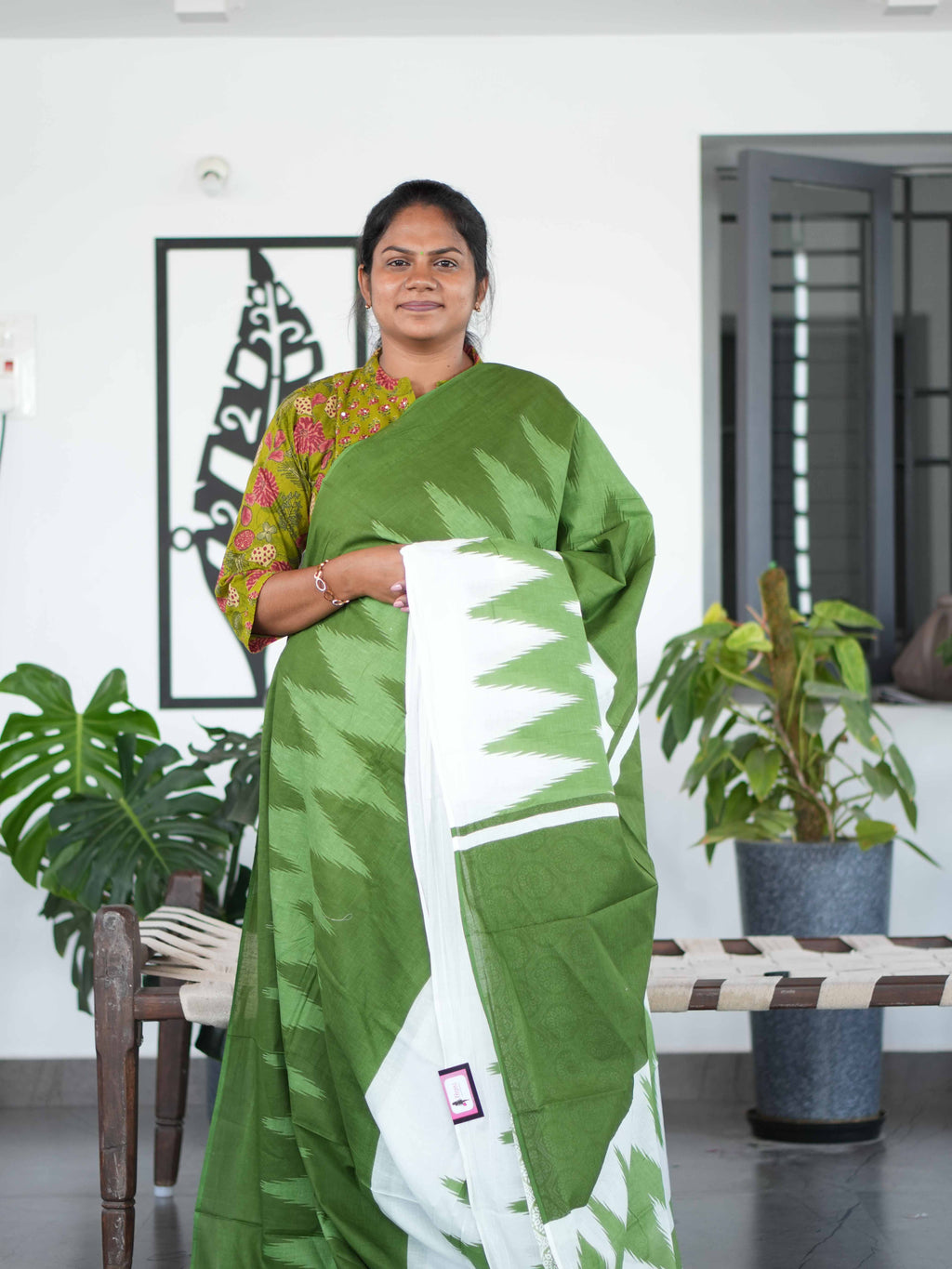 Mul Mul Cotton Sarees Fresh Weave / SKU194 – 6