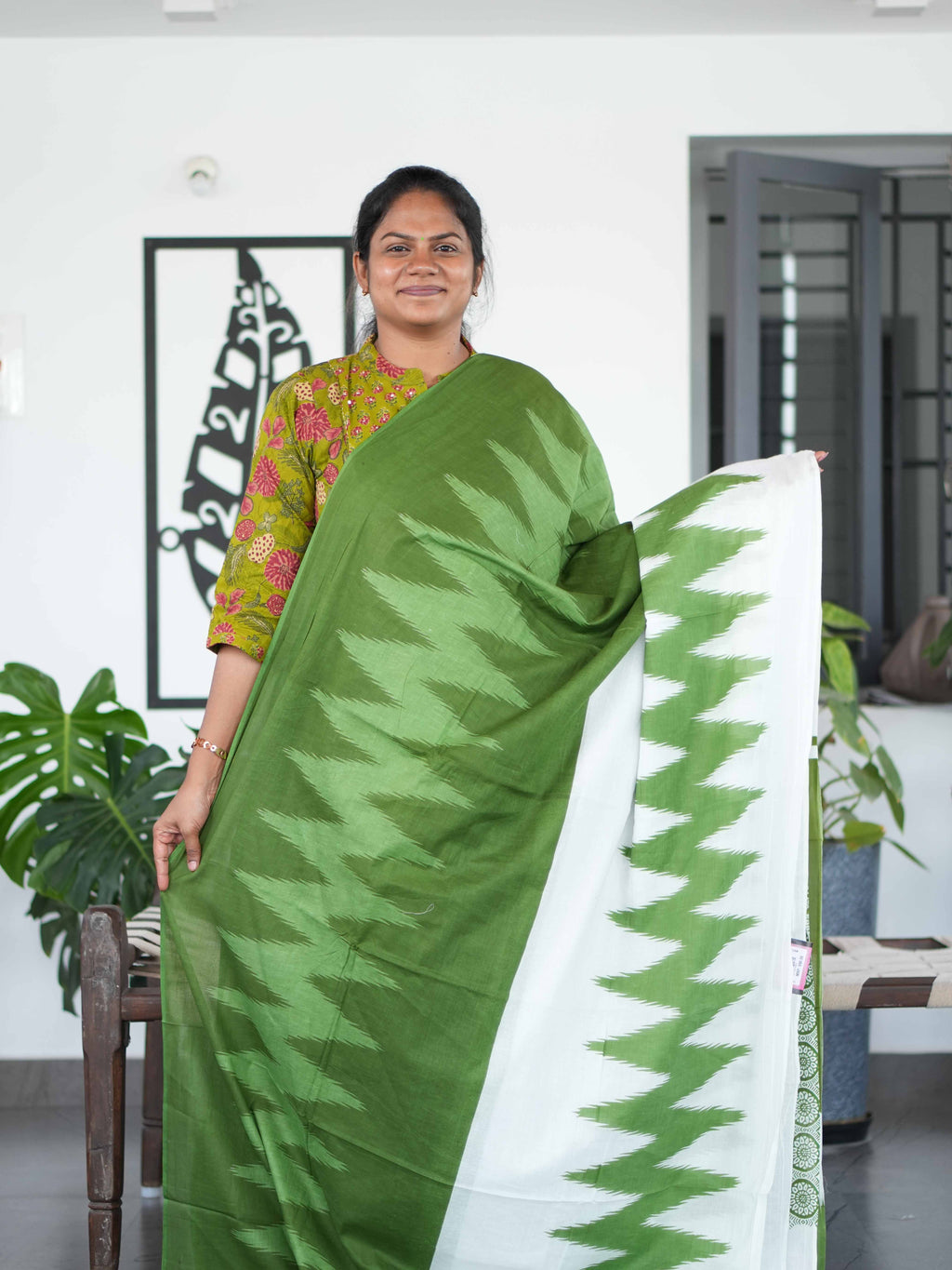 Mul Mul Cotton Sarees Fresh Weave / SKU194 – 6