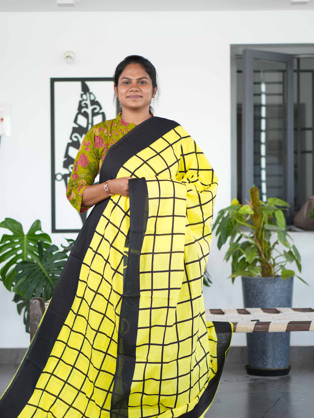 Mul Mul Cotton Sarees Easy Drape / SKU194 – 7