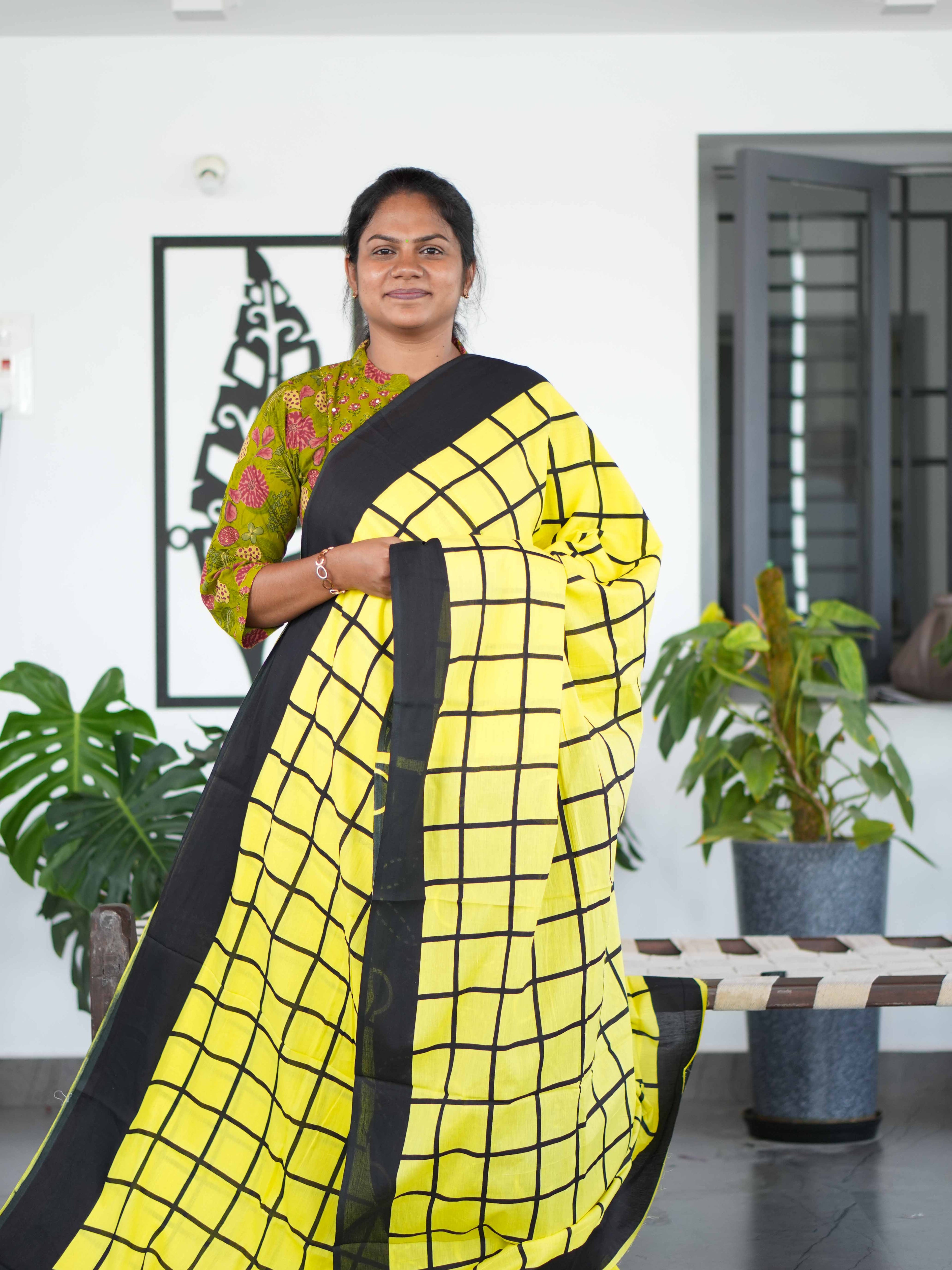 Mul Mul Cotton Sarees Easy Drape / SKU194 – 7