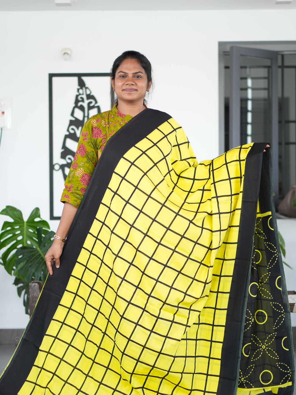 Mul Mul Cotton Sarees Easy Drape / SKU194 – 7
