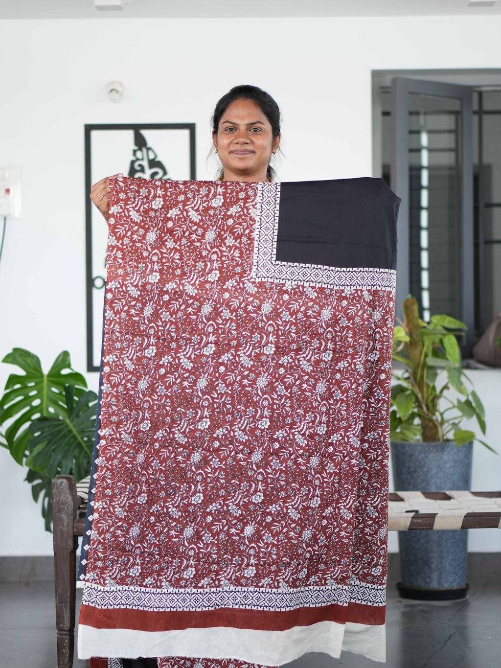 Mul Mul Cotton Sarees Pure Ease / SKU194 – 10
