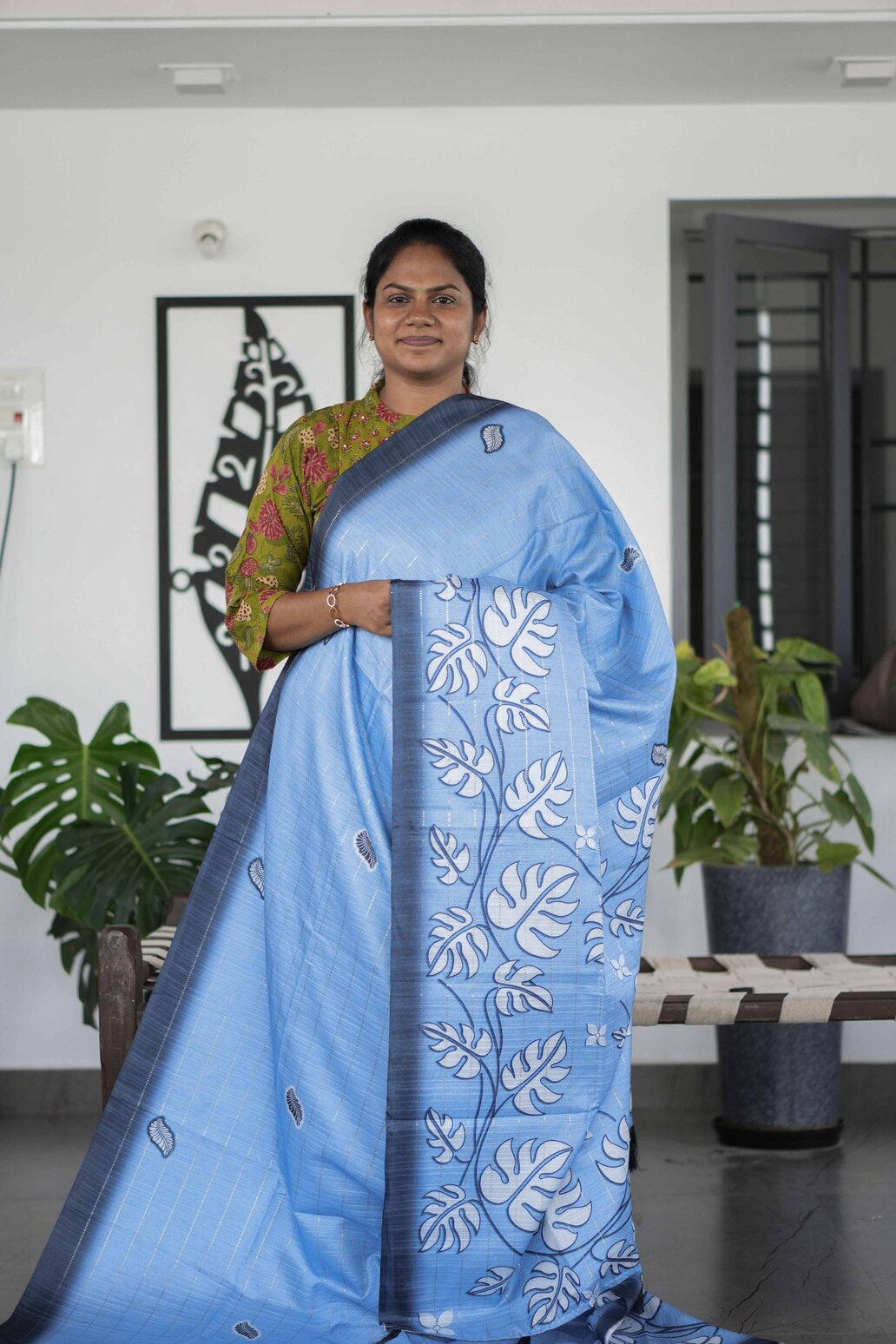 Art Tussar Sarees Refined Pattern / SKU196 – 4