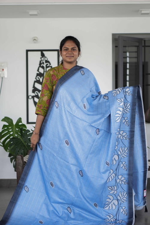 Art Tussar Sarees Refined Pattern / SKU196 – 4