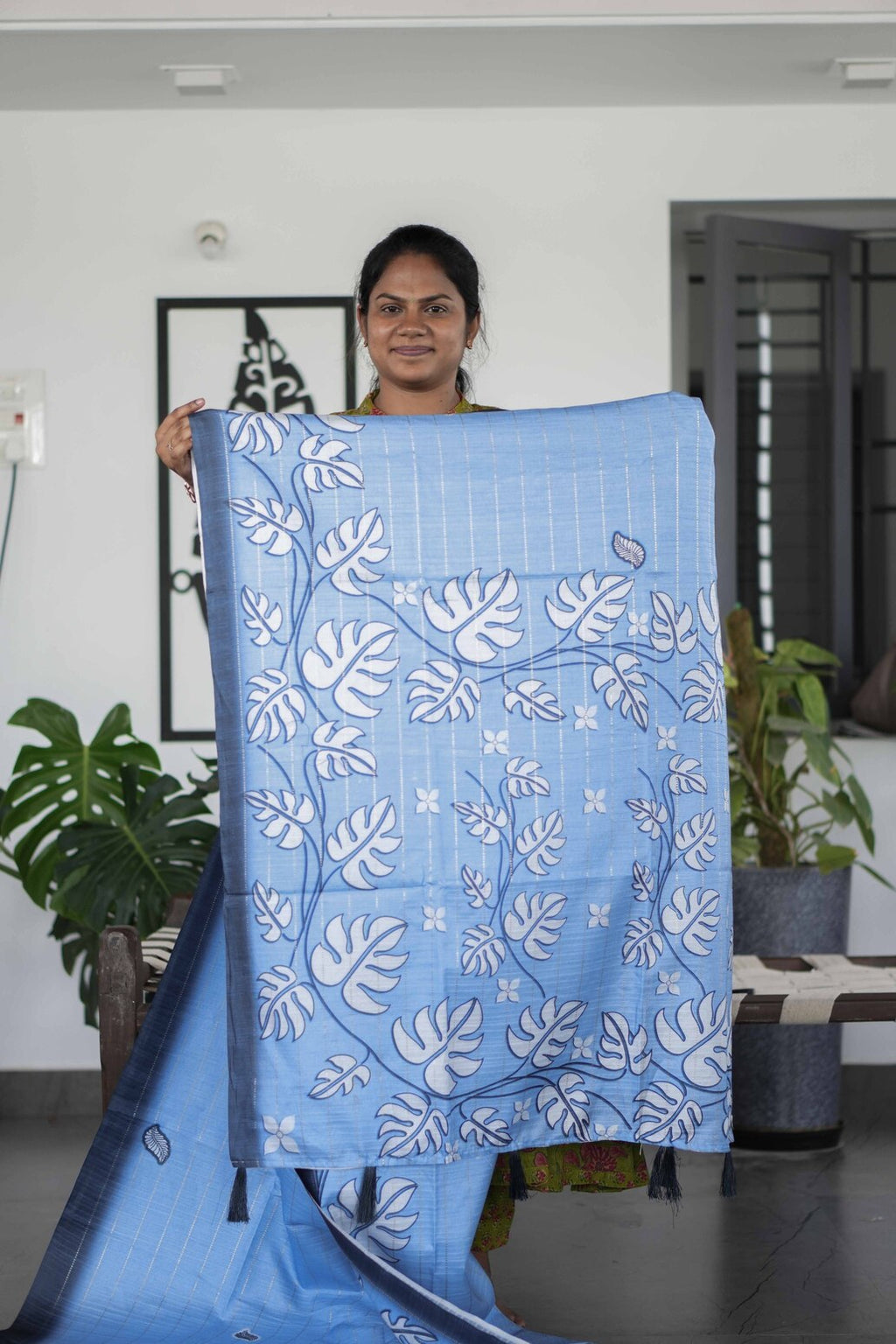 Art Tussar Sarees Refined Pattern / SKU196 – 4