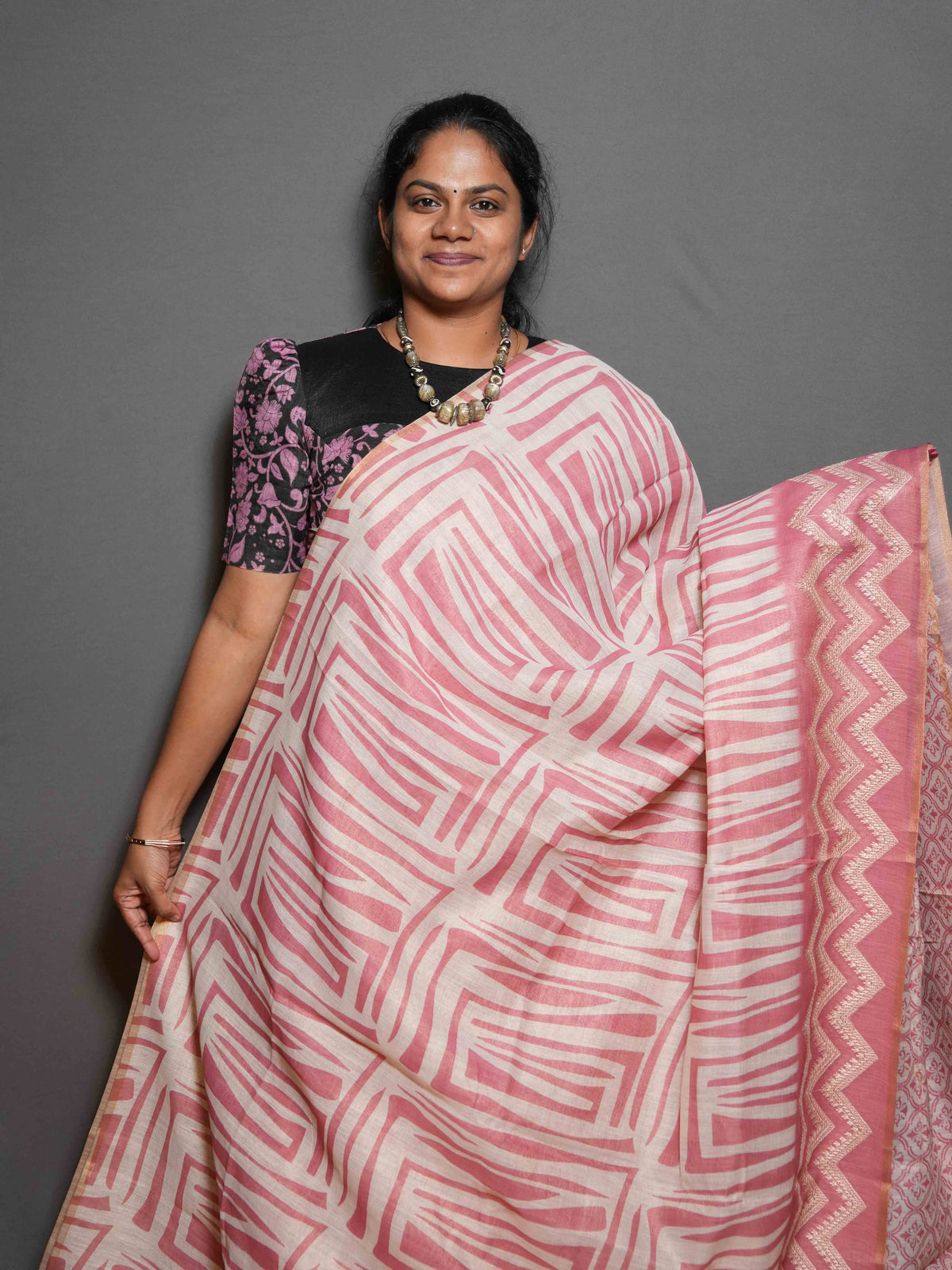 Linen Tissue Sarees Heritage Grace / SKU294 – 5