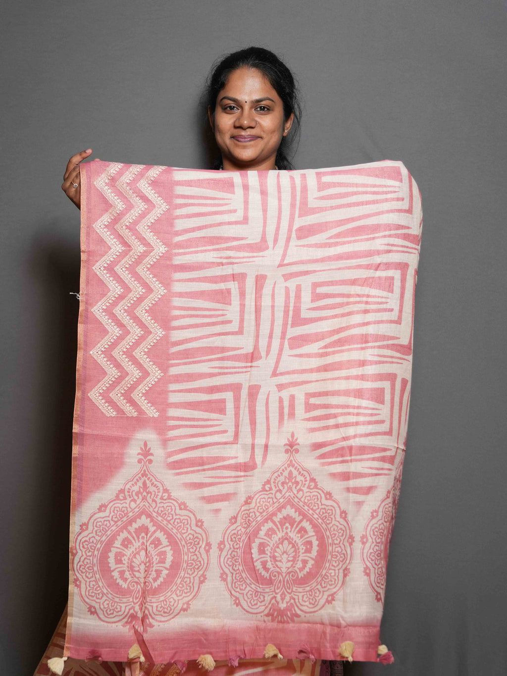 Linen Tissue Sarees Heritage Grace / SKU294 – 5