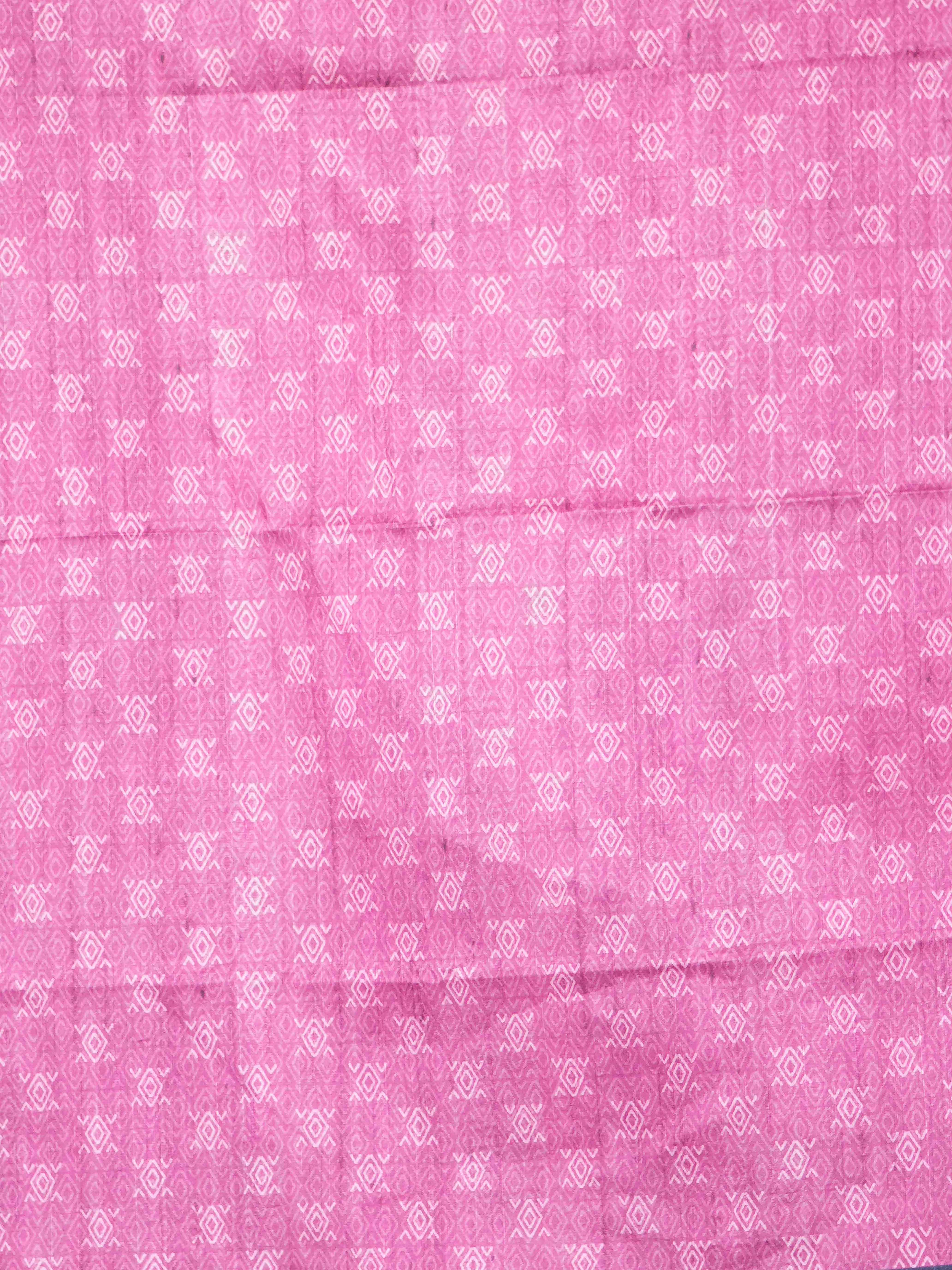 Printed Tussar Sarees Artistic Bloom / SKU217 – 1