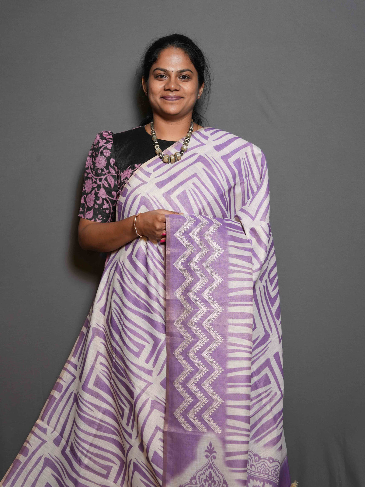 Linen Tissue Sarees Elegant Weave / SKU294 – 3