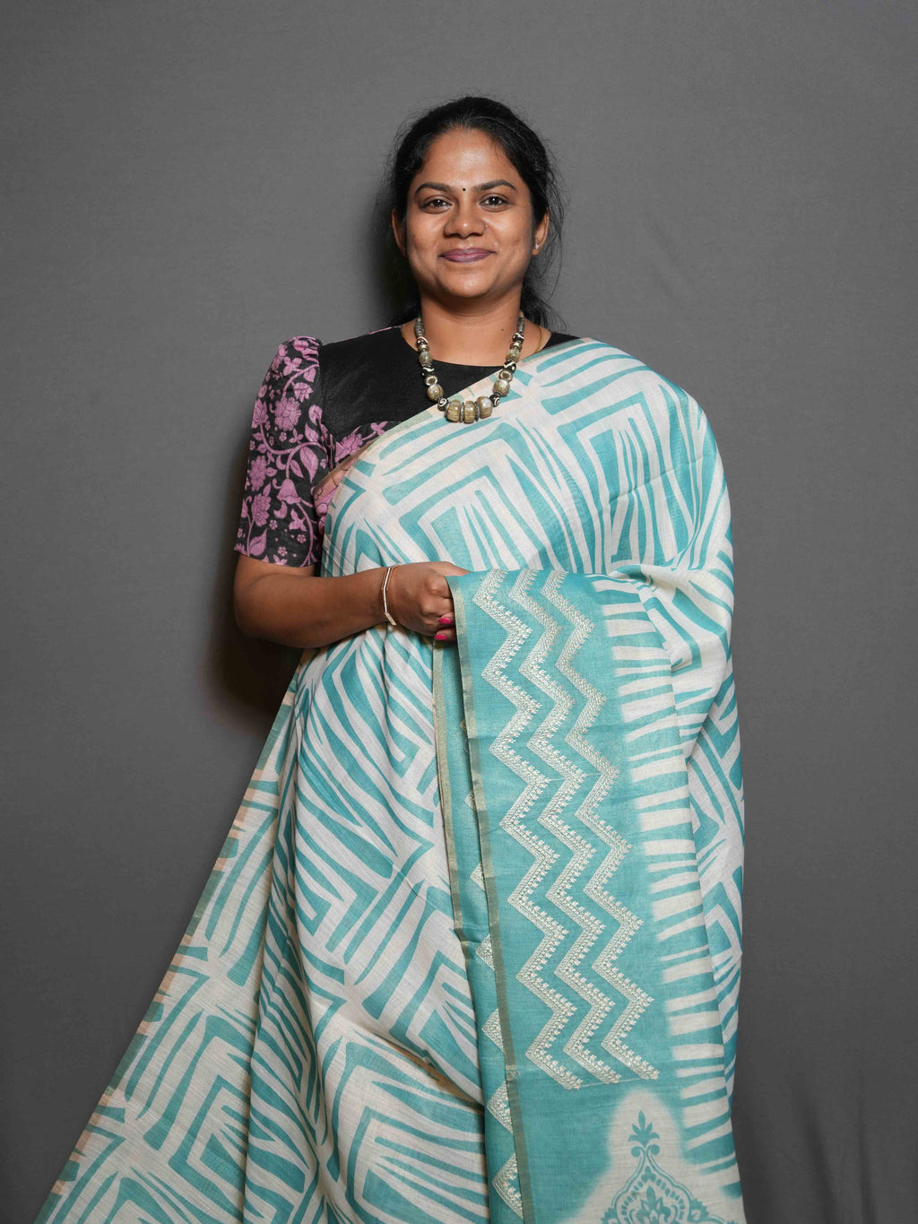 Linen Tissue Sarees Classic Sheen / SKU294 – 4