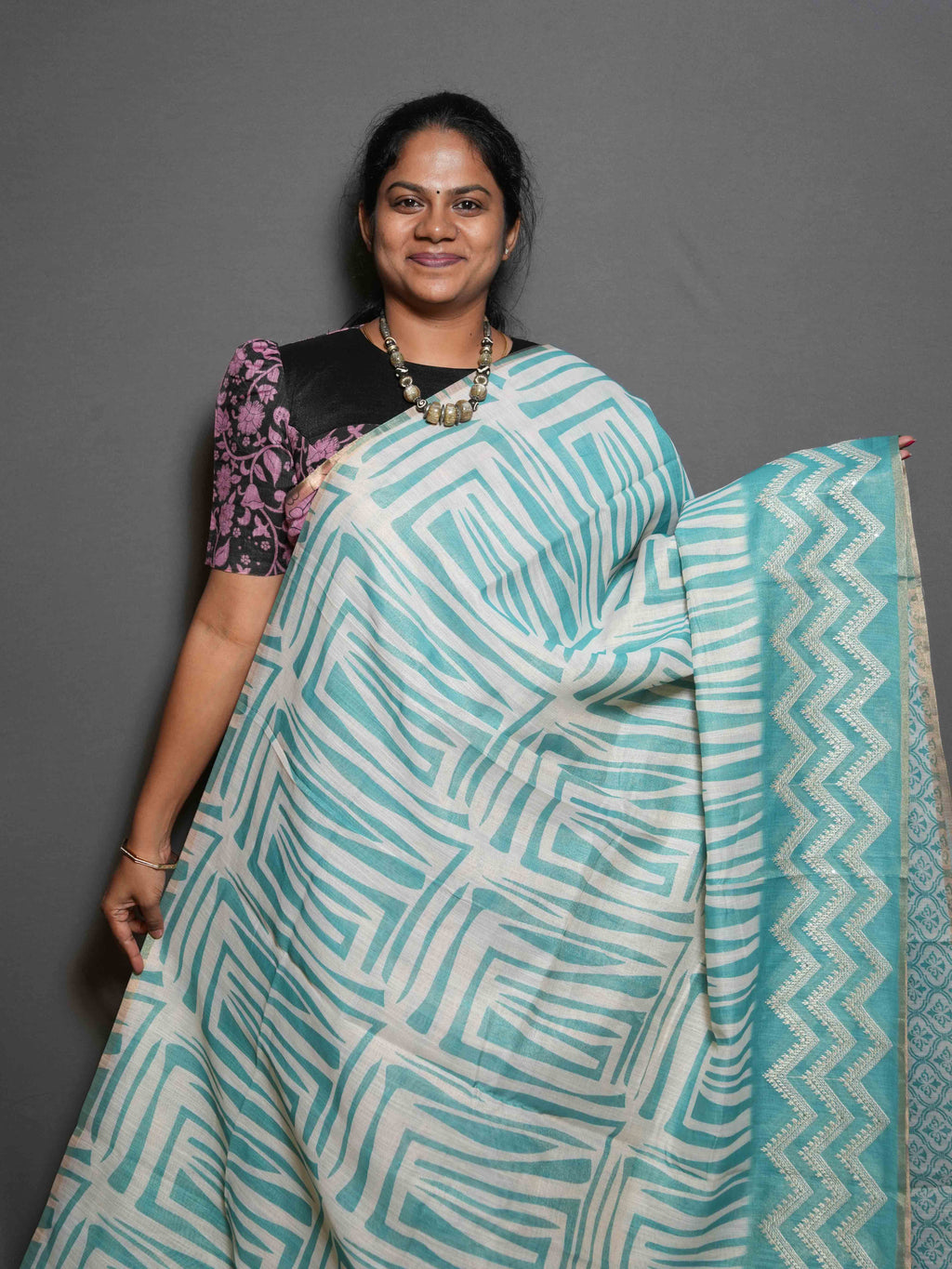Linen Tissue Sarees Classic Sheen / SKU294 – 4