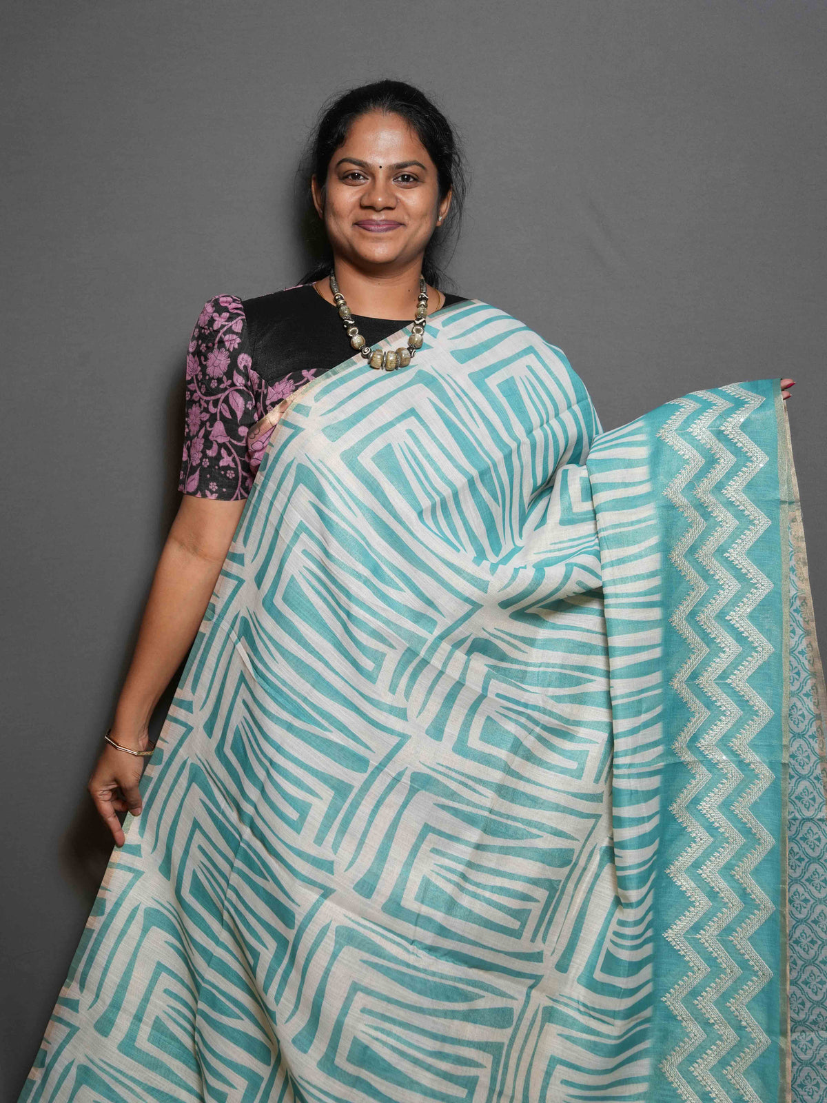 Linen Tissue Sarees Classic Sheen / SKU294 – 4