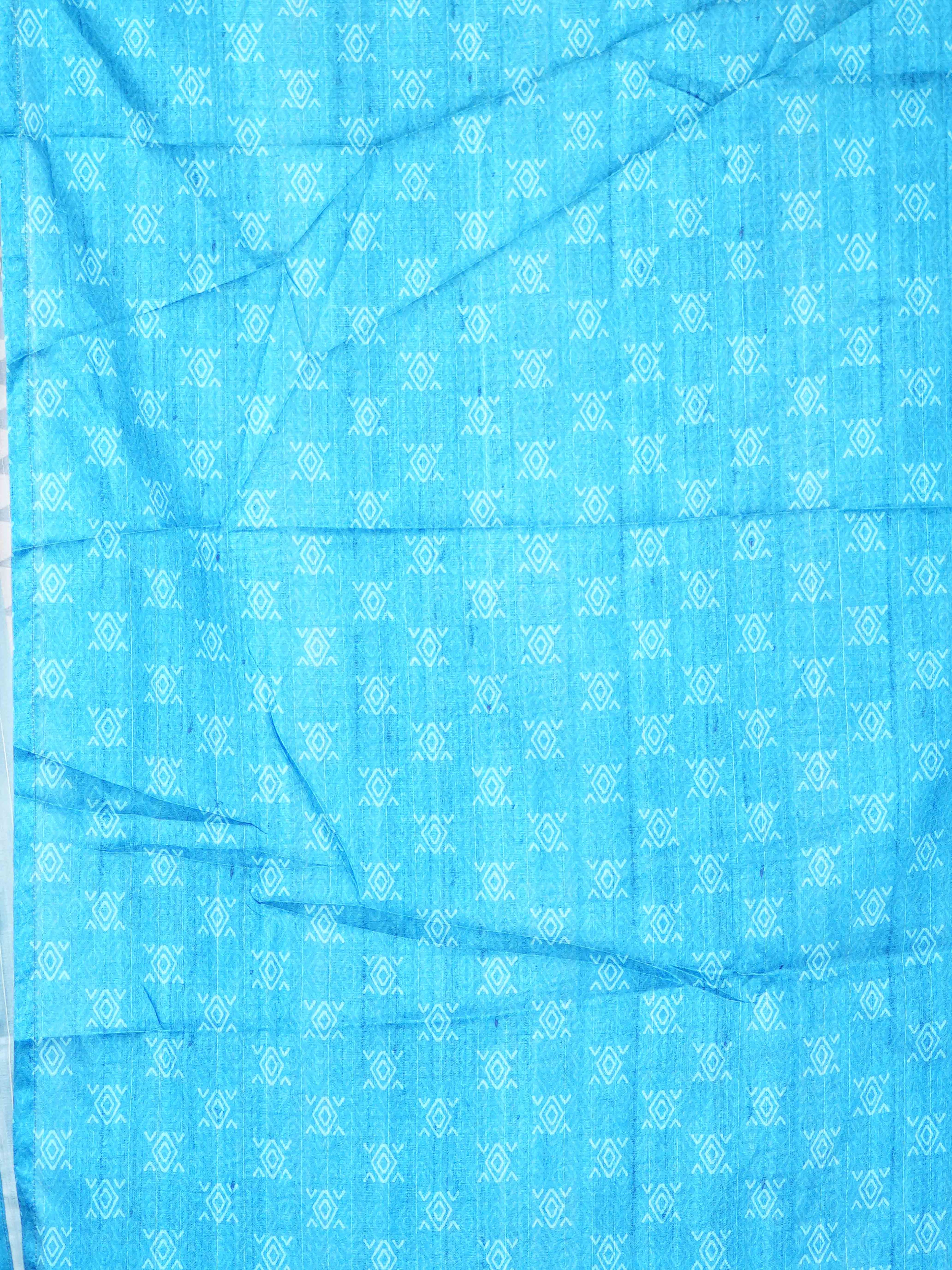 Printed Tussar Sarees Floral Essence / SKU217 – 3