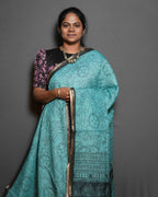 Linen Cotton Sarees Refined Weave / SKU281 – 4