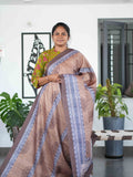 Printed Tussar Sarees Refined Impressions / SKU217 – 8
