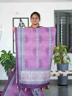 Printed Tussar Sarees Signature Style / SKU217 – 9
