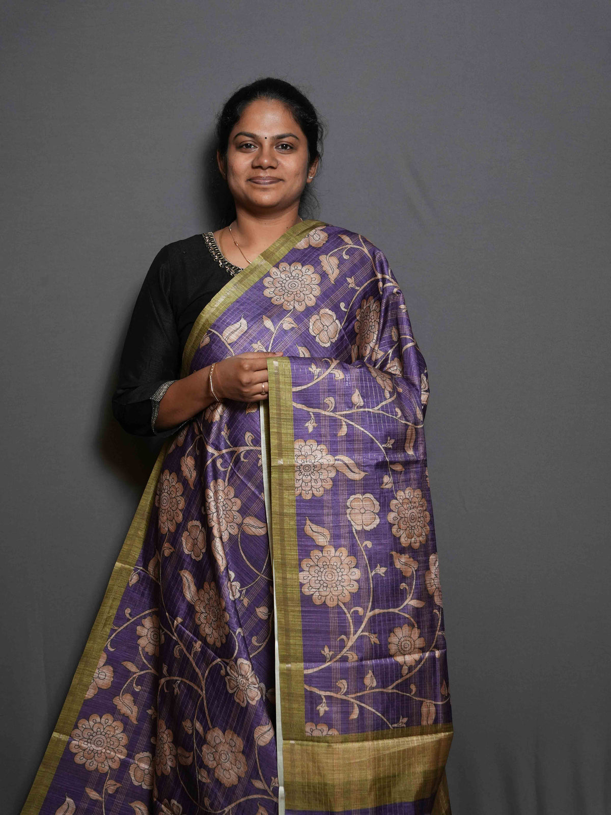Degital Floral Printed Sarees Floral Grace / SKU300 – 1