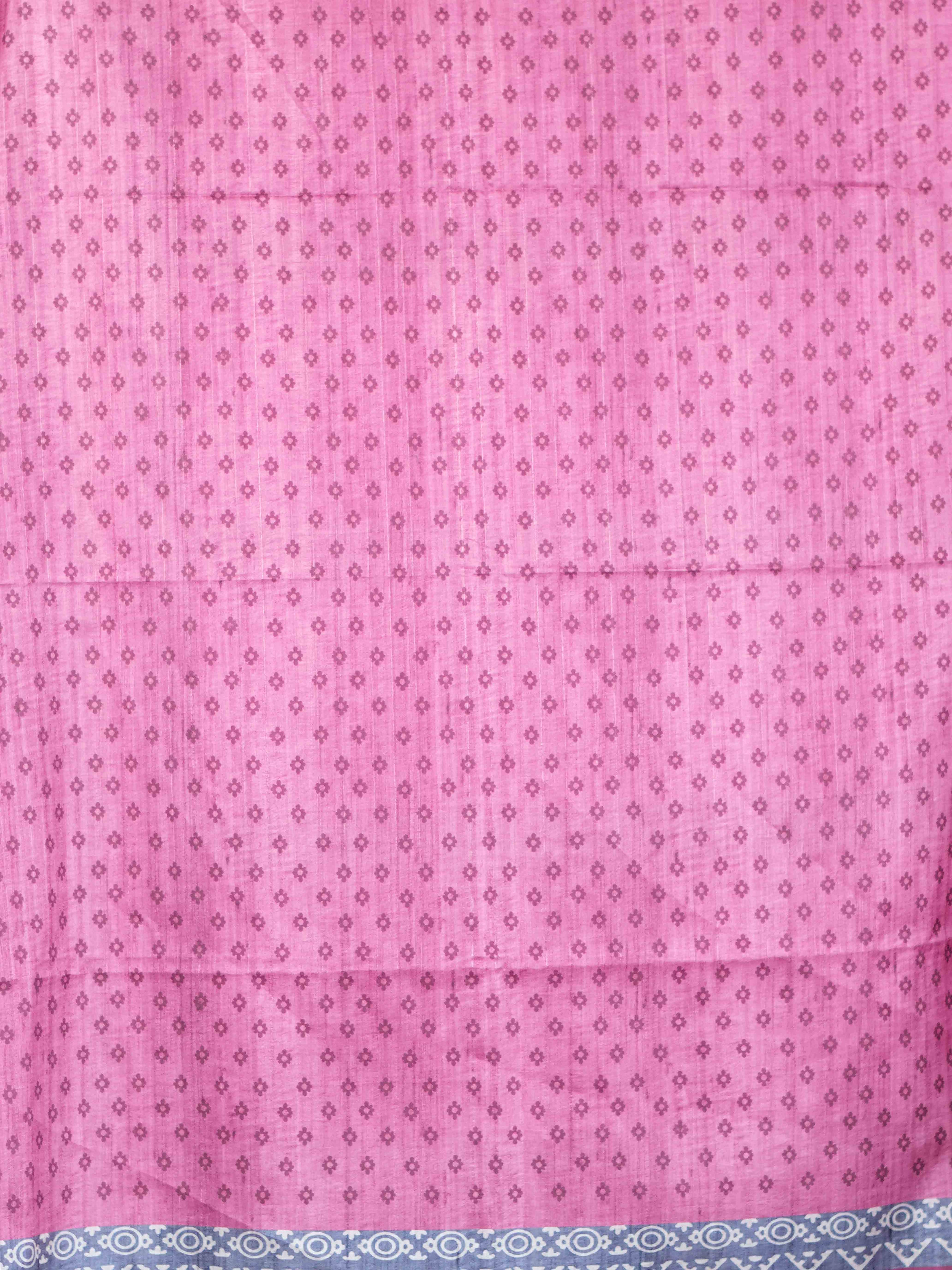 Printed Tussar Sarees Vibrant Harmony / SKU217 – 10