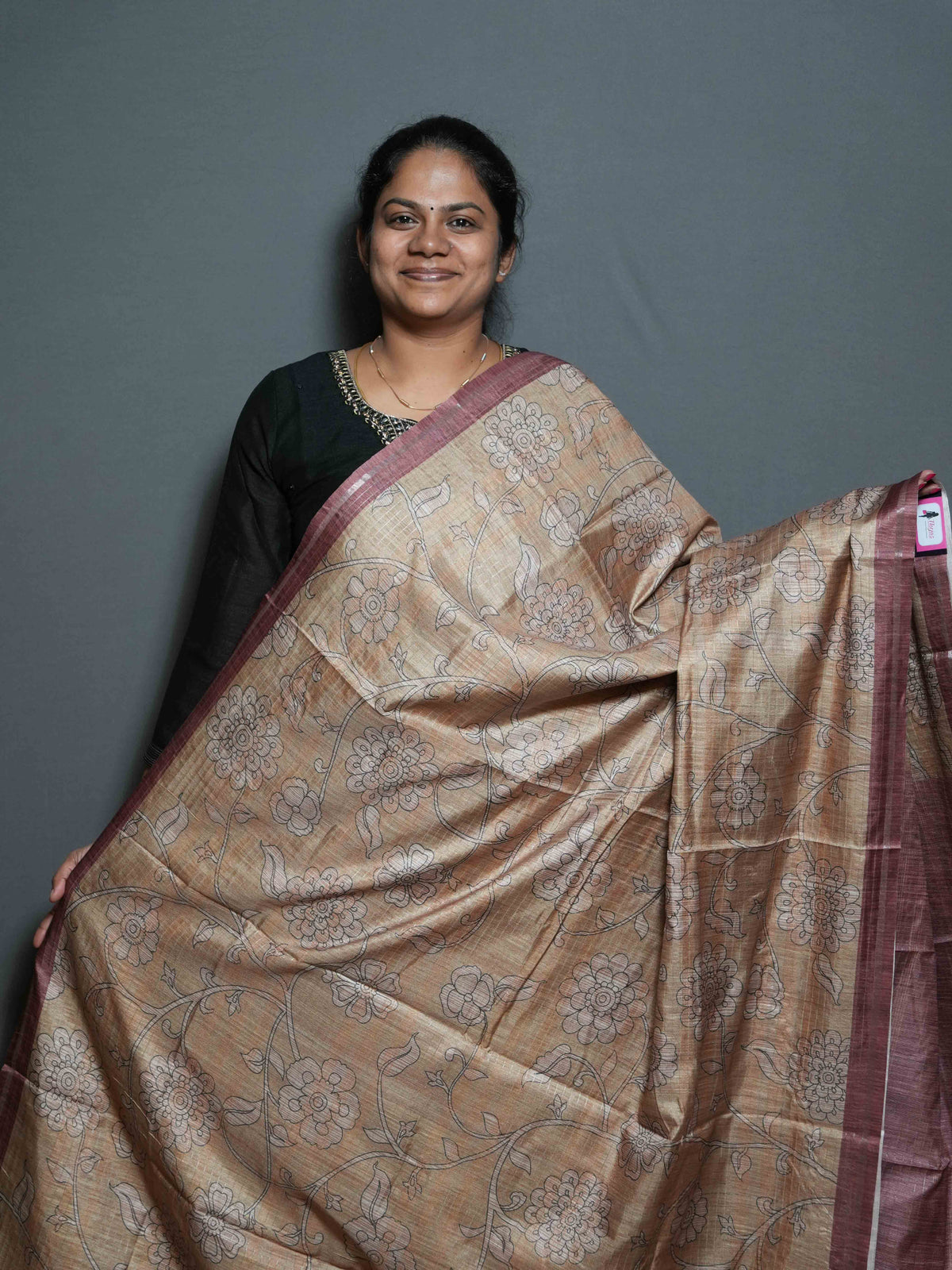 Degital Floral Printed Sarees Blooming Charm / SKU300 – 2