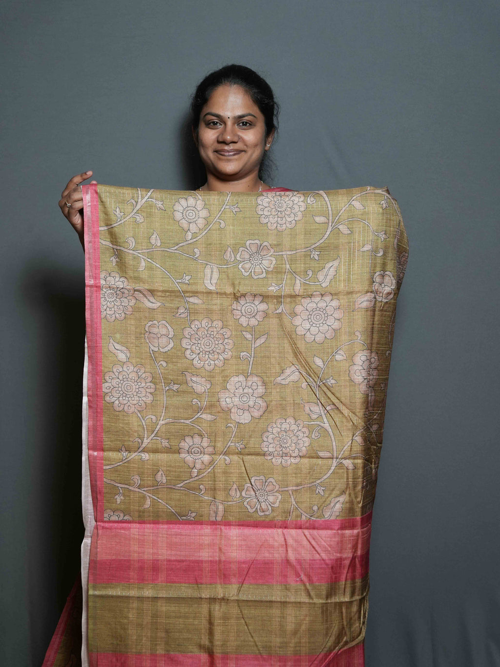 Degital Floral Printed Sarees Artistic Bloom / SKU300 – 3