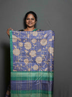 Degital Floral Printed Sarees Garden Grace / SKU300 – 4