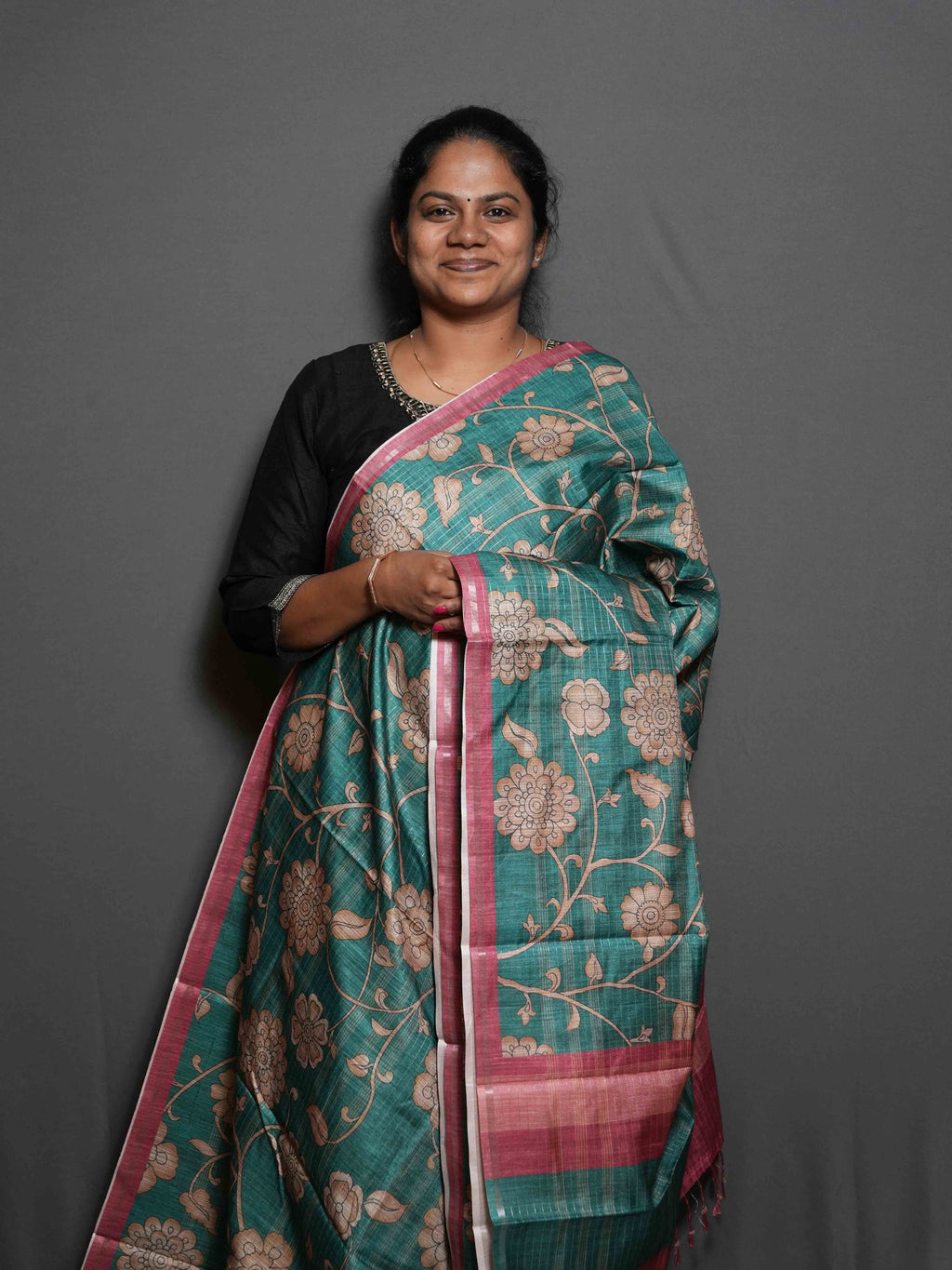Degital Floral Printed Sarees Petal Beauty / SKU300 – 6