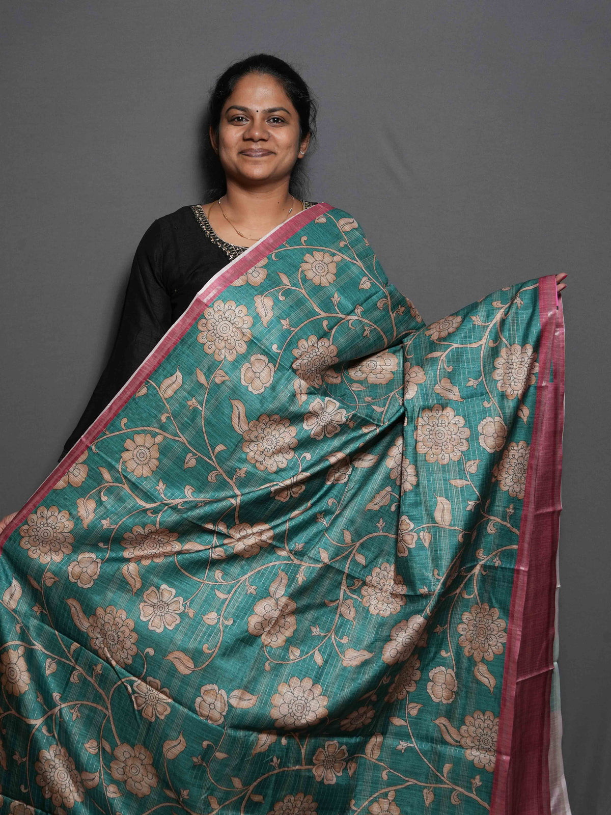 Degital Floral Printed Sarees Petal Beauty / SKU300 – 6