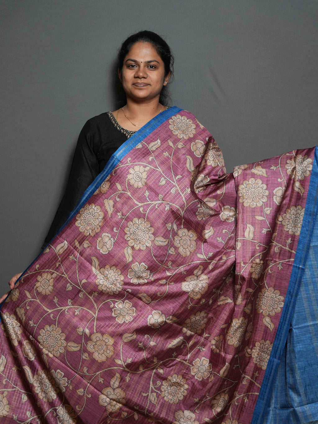 Degital Floral Printed Sarees Floral Harmony / SKU300 – 7