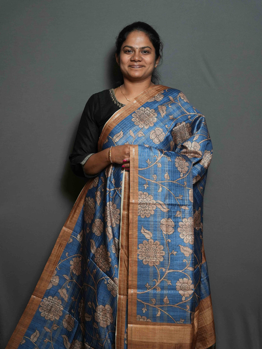 Degital Floral Printed Sarees Blossom Style / SKU300 – 8