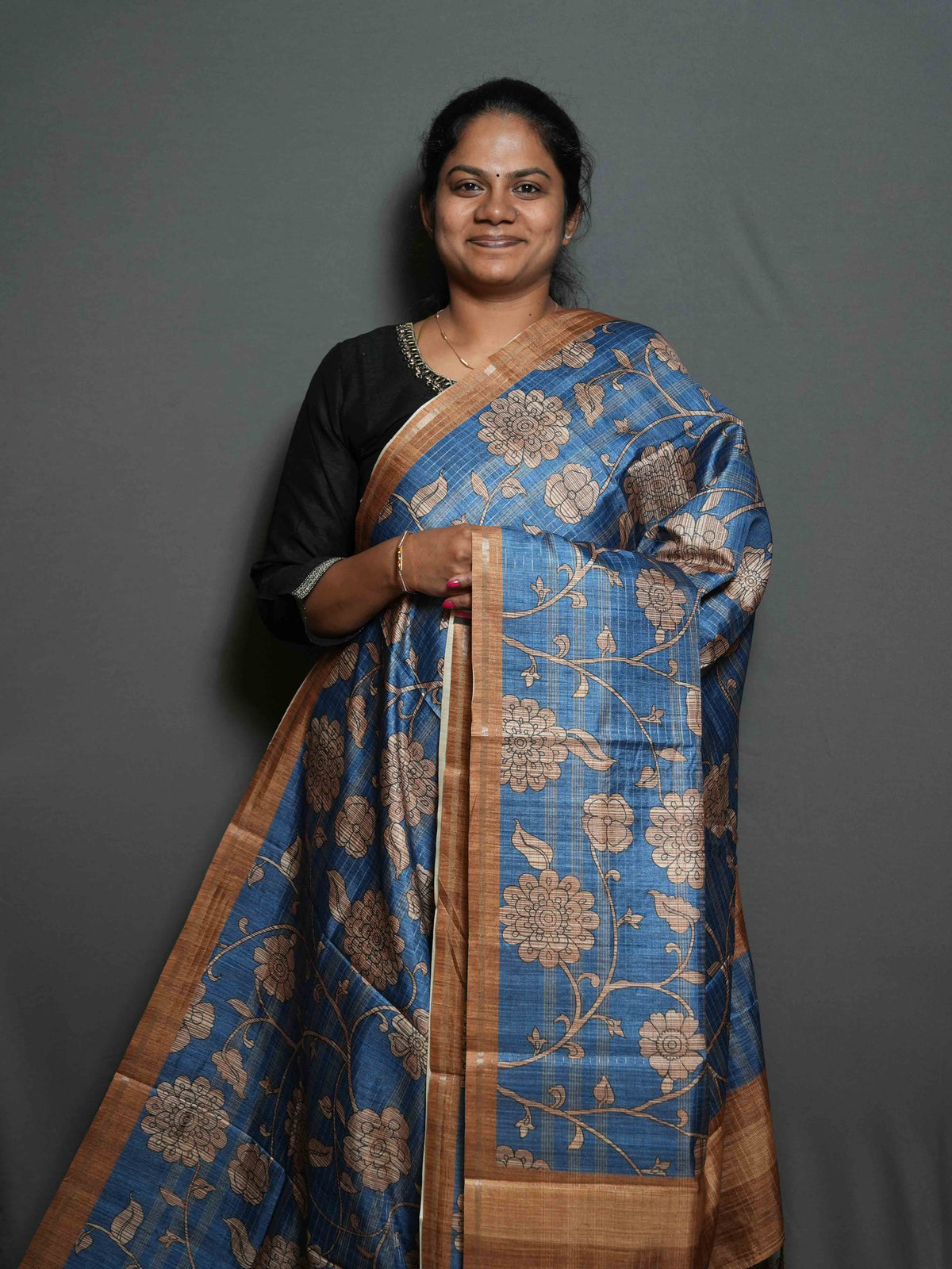 Degital Floral Printed Sarees Blossom Style / SKU300 – 8