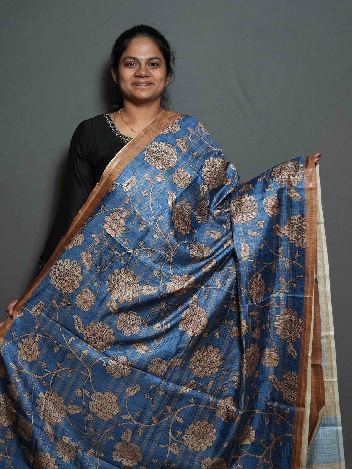 Degital Floral Printed Sarees Blossom Style / SKU300 – 8