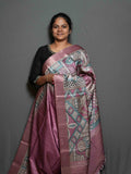 Printed Dobby Tussar Sarees / SKU302 – 5