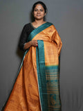 Heritage Checks Tussar Sarees Classic Checks / SKU308 – 1