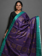 Heritage Checks Tussar Sarees Timeless Checks / SKU308 – 3