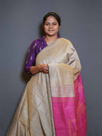 Staple Tussar Sarees Classic Drape / SKU197 – 17