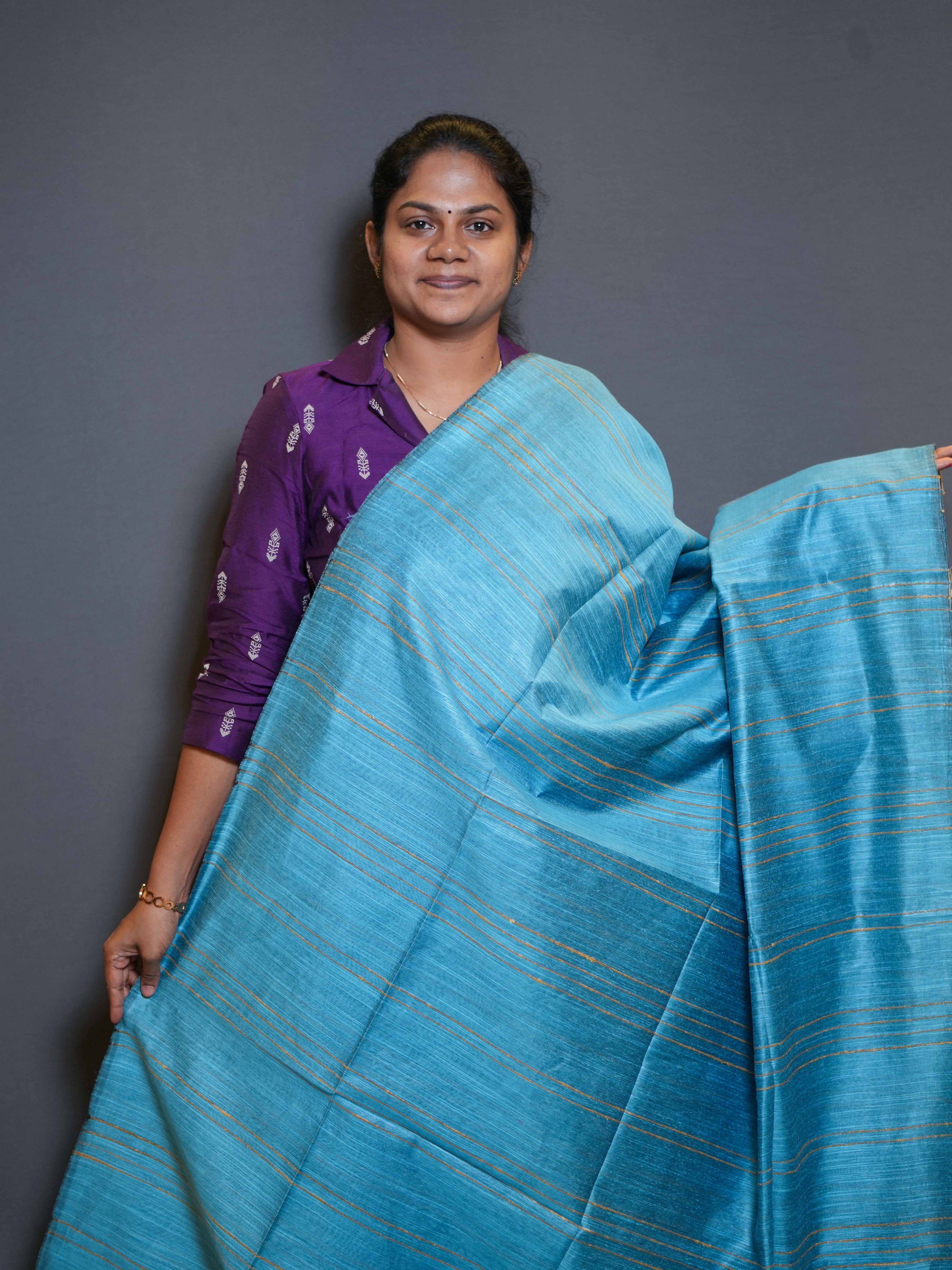 Staple Tussar Sarees Heritage Touch / SKU197 – 19