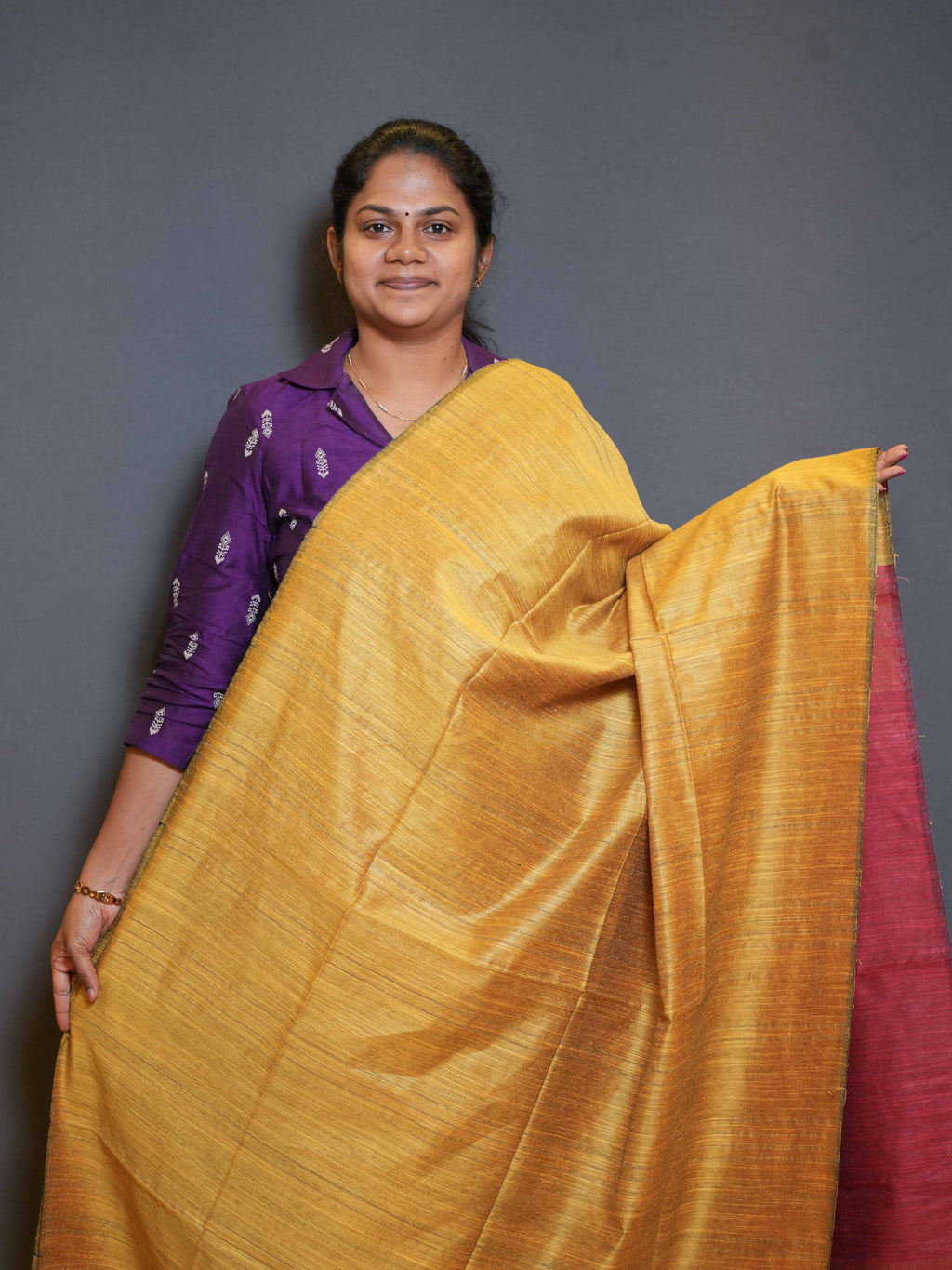 Staple Tussar Sarees Royal Weave / SKU197 – 21
